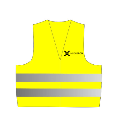 Drone operator reflective vest