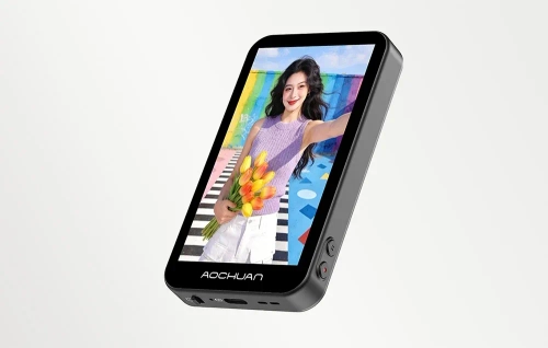 AOCHUAN S3 Gimbal with Additional Screen (Black)