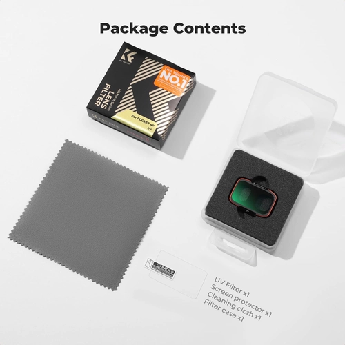 K&F; Concept UV filter for the DJI Osmo Pocket 4P camera