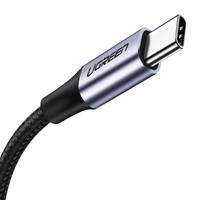 Кабель USB до USB-C QC3.0 UGREEN US288 3м з алюмінієвим штекером (чорний)
