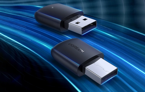 USB адаптер / зовнішня мережева карта UGREEN CM448, 2.4 ГГц (чорний)