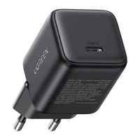 Мережевий зарядний пристрій Ugreen X513 30W GaN 1X USB-C (чорний)