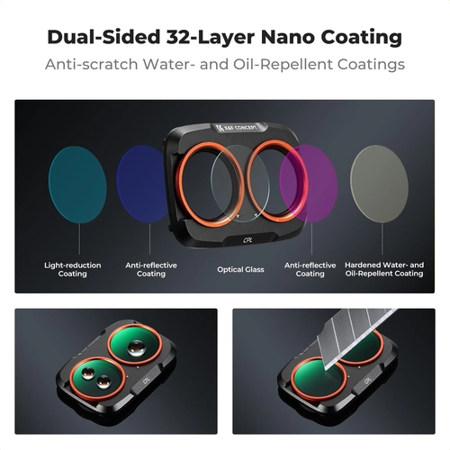 K&F; Concept CPL Filter for the DJI Osmo Pocket 4P