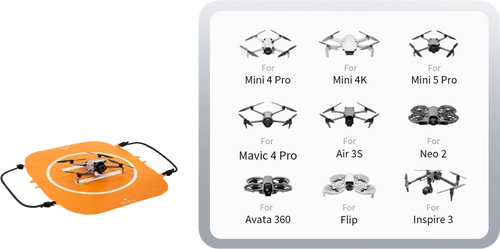 Складана посадкова платформа для дронів (помаранчева) SmallRig 5936