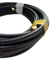 4Hawks Antenna Cable (RP-SMA to RP-SMA Extension, Black), 2m