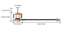 BetaFPV 0702 36000KV brushless motors (2026) - 4pcs | Air65 II Champion series
