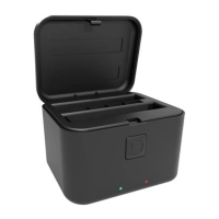 Etui ładujące Puluz do Insta360 X5 (czarne)