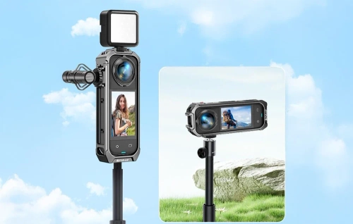 Metalowa obudowa ochronna PULUZ do Insta360 X5