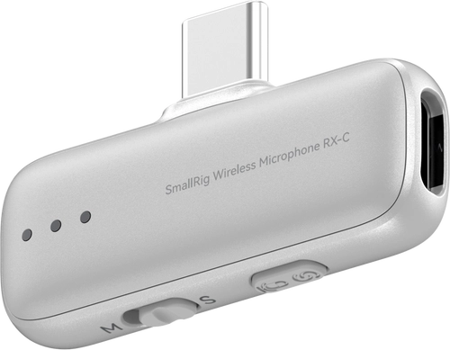 Bezprzewodowy mikrofon S70-C1 z adapterem USB-C – biały SmallRig 5719