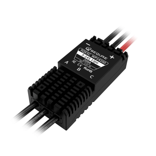 Wodoodporny regulator bezszczotkowy ESC 5–14S LiPo 200A SEQURE SQESC WP14200 IP68
