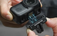 Dwukierunkowy adapter montażowy Sunnylife do DJI Osmo Nano / Action 6 — 1/4 cala