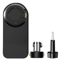 Mocowanie na plecak PULUZ do kamer sportowych (m.in Osmo Action 5 Pro, Insta360 Ace Pro 2) - czarne