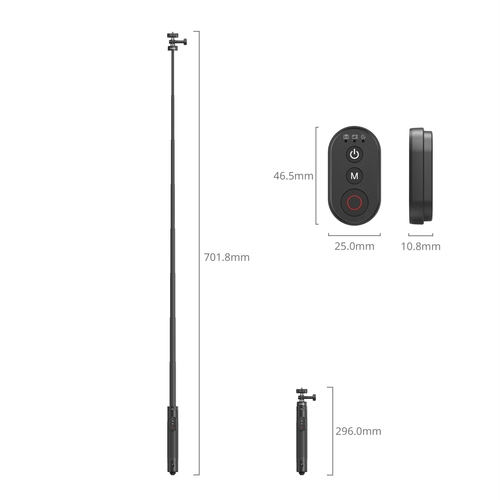 Statyw do selfie do kamer sportowych i telefonów SmallRig 5464