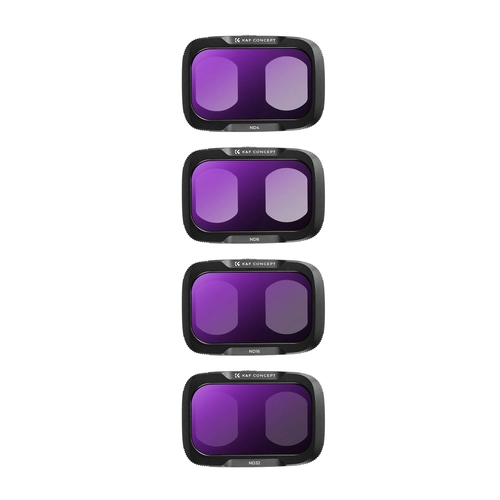 Zestaw 4 filtrów ND K&F Concept do kamery DJI Osmo Pocket 4P