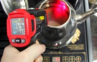 Habotest HT650A laser pyrometer with LCD display