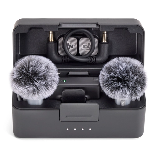 DJI Mic Mini 2 (2 TX + 1 RX + Charging Case) - wireless microphone system
