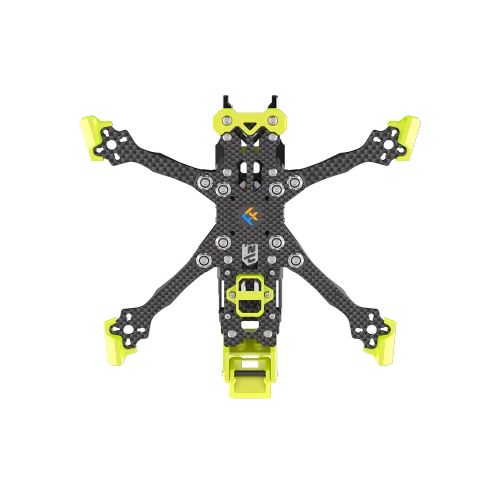 Рама FlyFishRC Volador II VD4 O4 Pro Deadcat FPV LR Freestyle T700 жовта