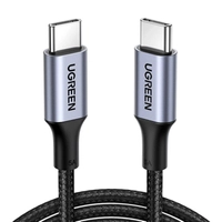 USB-C to USB-C cable Ugreen US316, 100W, 5A 0.5m (black)