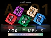 RadioMaster AG01 CNC Hall Gimbal set PURPLE