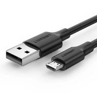 Micro USB cable UGREEN QC 3.0 2.4A 0.25m (black)