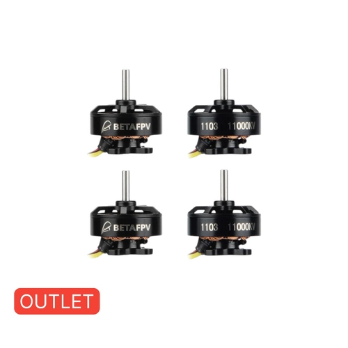1103 Motors 11000KV-2S Brushless Motors - 4 pcs - OUTLET