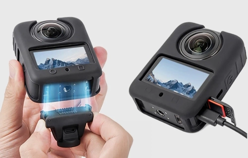 Силіконовий чохол Sunnylife для камери DJI Osmo 360 (чорний)