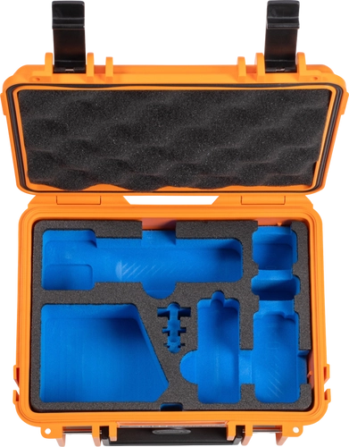 Чемодан B&W серії 500 для DJI Pocket 4 Creator Combo (помаранчевий)