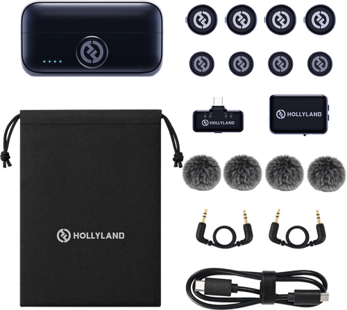 Бездротовий мікрофон Hollyland LARK M3 Combo 4TX&2RX USB-C