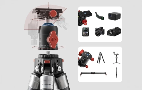 Wielofunkcyjny statyw fotograficzny marki Freewell 5in1