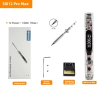SEQURE SI012 Pro Max Portable OLED Soldering Iron with SI Tip SI-B2