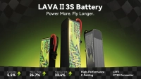 BetaFPV LAVA Series II 3S 680mAh 95C LiPo Battery - 1 pc