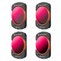 K&F Concept 4-Pack ND/PL Filter Set for DJI Osmo Pocket 3 Camera
