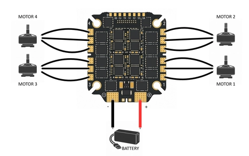 Pilotix BLS 75 A 6S 4-in-1 ESC