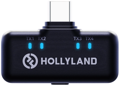 Hollyland LARK M3 Combo 4TX&2RX USB-C Wireless Microphone