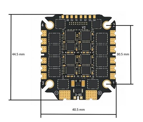 Pilotix BLS 75 A 6S 4-in-1 ESC
