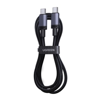 Кабель Ugreen L532 USB-C – USB-C 240W 1 м (сірий)