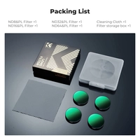 K&amp;F Concept set of 4 ND/PL filters for camera DJI Osmo Action 6