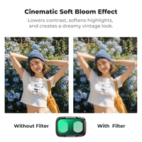 Фільтр Black Mist 1/4 від K&F; Concept для камери DJI Osmo Pocket 4P