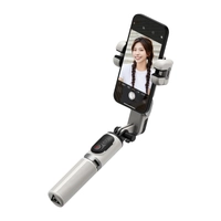 AOCHUAN M1 Pro gimbal with RGB lighting (white)