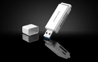UGREEN CM104 Czytnik kart pamięci SD/microSD USB 3.0 (czarny)