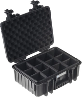 BW Outdoor Cases Type 4000 (black, with compartments)
