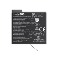 Insta360 X6 Xtreme Battery - 360-degree camera battery