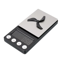 Gemfan 2218 3-Blade Propellers (1.5mm Shaft) - Transparent Gray