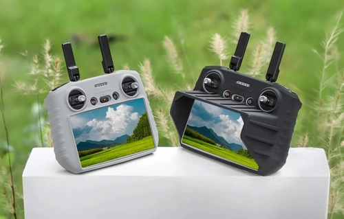 Osłona silikonowa SunnyLife 2w1 bez osłony przeciwsłonecznej dla DJI RC 2