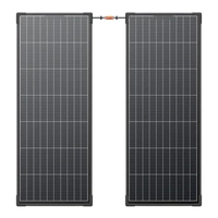 Zestaw 2x Panel fotowoltaiczny EcoFlow 130W (sztywna konstrukcja)