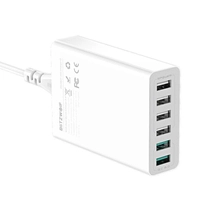 Charger 6x USB Blitzwolf BW-S15, QC 3.0, 60W (white)