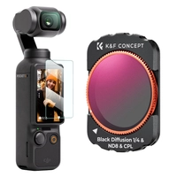 Filtr 3 w 1 CPL+Black Mist 1/4+ND8 K&F Concept do kamery DJI Osmo Pocket 3 / 4