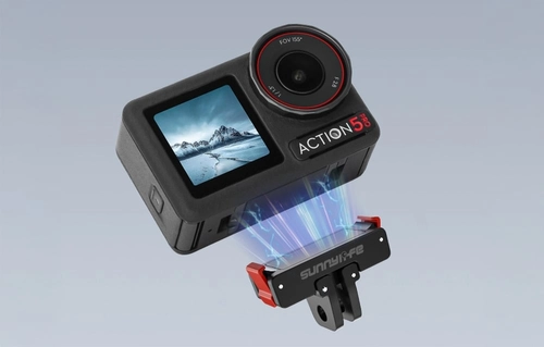 Magnetyczny uchwyt szybkiego montażu SUNNYLIFE do DJI Osmo Action 2 / 3 / 4 / 5 PRO