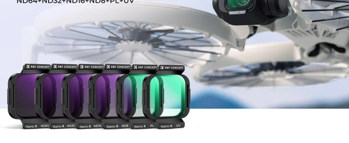 K&F Concept set of 6 UV+PL+ND filters for drone DJI Flip