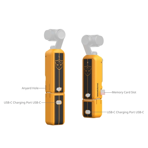 Silicone case for DJI Osmo Pocket 3 (Advanced) (BumbleBee edition) SmallRig 5115